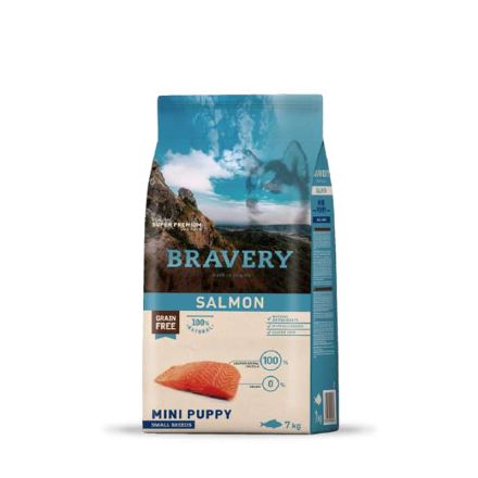 BRAVERY SALMON PUPPY SMALL BREED 7kg