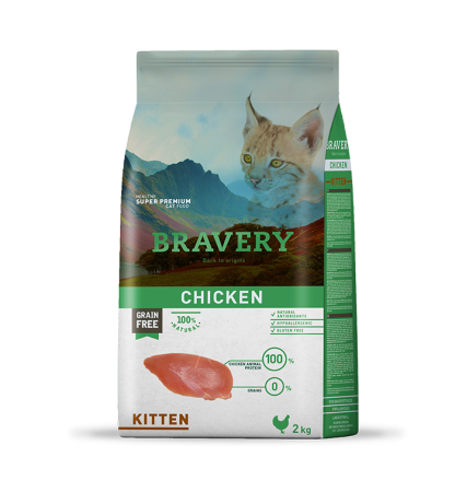 BRAVERY CHICKEN KITTEN 2kg