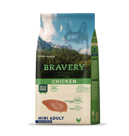 Bravery Chicken Mini Adult Small Breeds 7kg