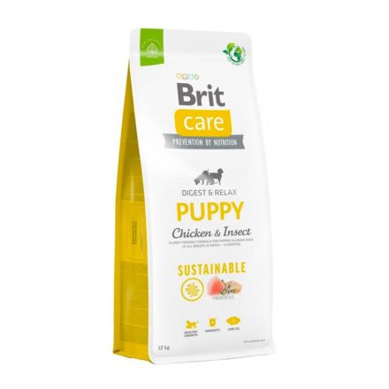 Brit care dog chicken & insect puppy 12kg 