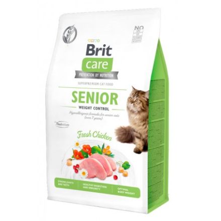 Brit Care Cat Grain Free Senior Weight Control 7kg