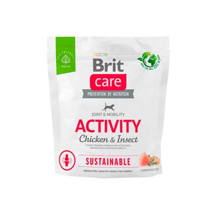 Brit care dog chiken & insect activity 1kg