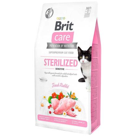 Brit Care Cat Sterilized Sensitive 7kg