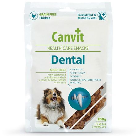 Snack Dental Canvit 200gr