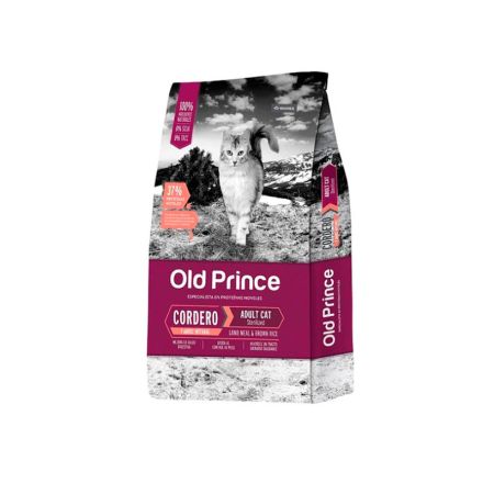 OLD PRINCE NOVEL GATO STERILIZED CORDERO Y ARROZ 3K