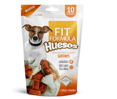 Fit Formula Huesitos de Sabores 10 Unidades