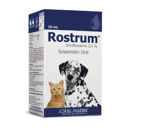 Rostrum 2,5% Suspension Oral 20 Ml