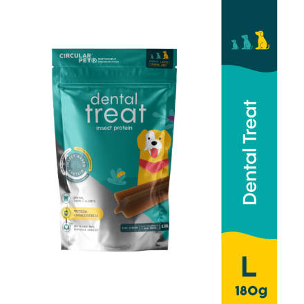 CIRCULAR PET DENTAL TREAT HIPOALERGENICO PERRO L 180 GR