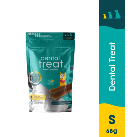 CIRCULAR PET DENTAL TREAT HIPOALERGENICO PERRO S 68 GR