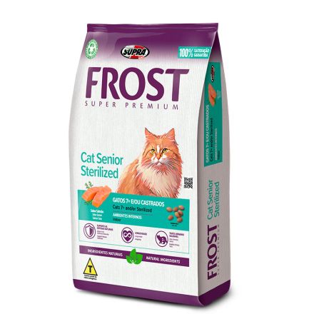 NEW FROST CAT SENIOR STERILIZED 7.5K