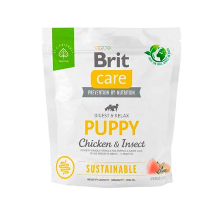 Brit care dog chicken & insect puppy 1kg