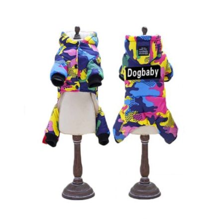 Parka Camuflaje para perros y gatos S