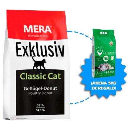 Mera Gatos M-Exklusiv Classic Cat Pollo + Arena