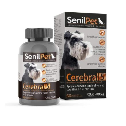 Senilpet Cerebral 5 - 60 Comprimidos