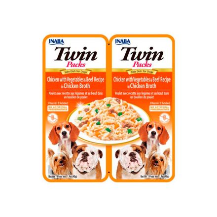 CHURU DOG TWIN PACK CHICKEN