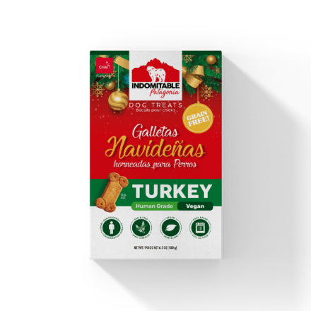 INDOMITABLE GALLETAS NAVIDEÑAS TURKEY 180GR